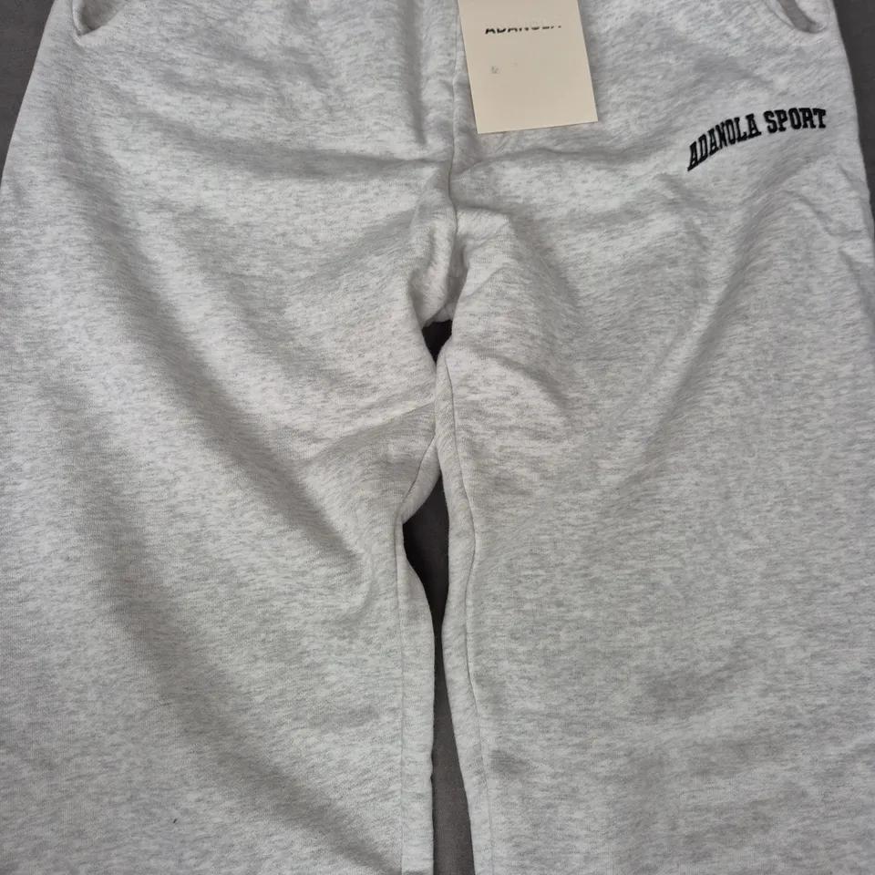 ADANOLA OVERSIZED SWEATPANTS IN GREY SIZE MEDIUM