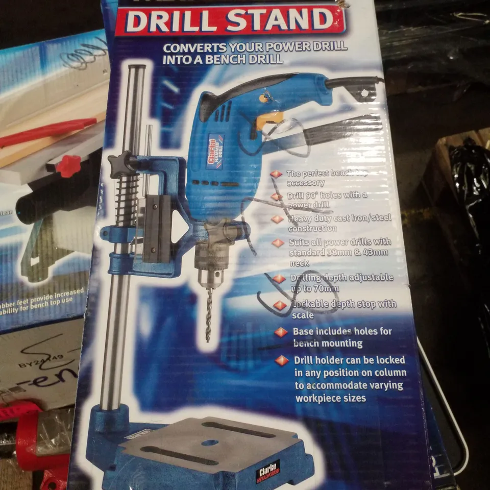 BOXED CLARKE CDS1 DRILL STAND