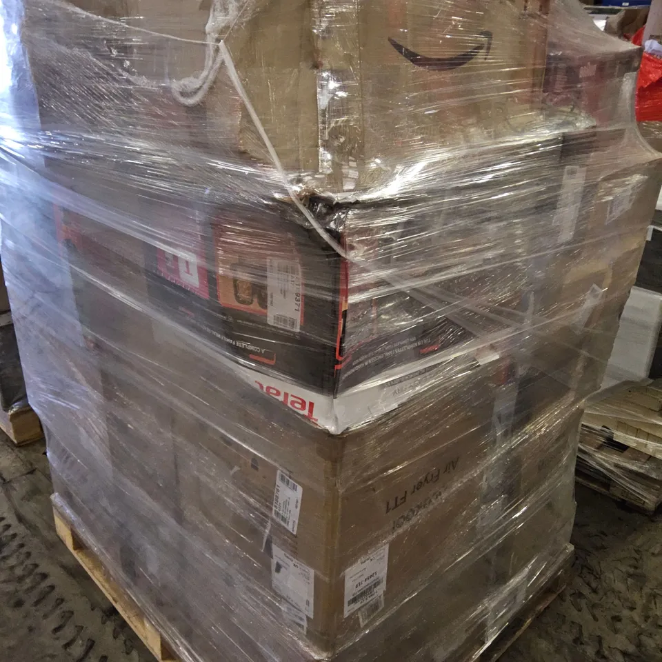 PALLET OF APPROXIMATELY 34 UNPROCESSED RAW RETURN HOUSEHOLD AND ELECTRICAL GOODS TO INCLUDE;