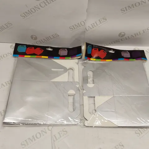 BOX OF APPROXIMATELY 17X 10PCS BRAND NEW BIRTHDAY PARTY BOXES
