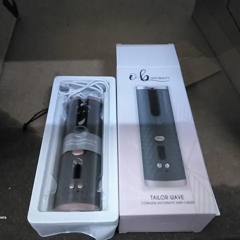 OPTI-BEAUTY TAILOR WAVE CORDLESS HAIR CURLER