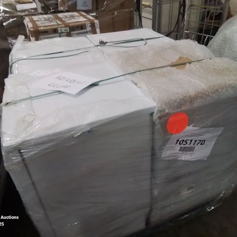 PALLET OF APPROXIMATELY 4 UNPROCESSED RAW RETURN WHITE GOODS TO INCLUDE;