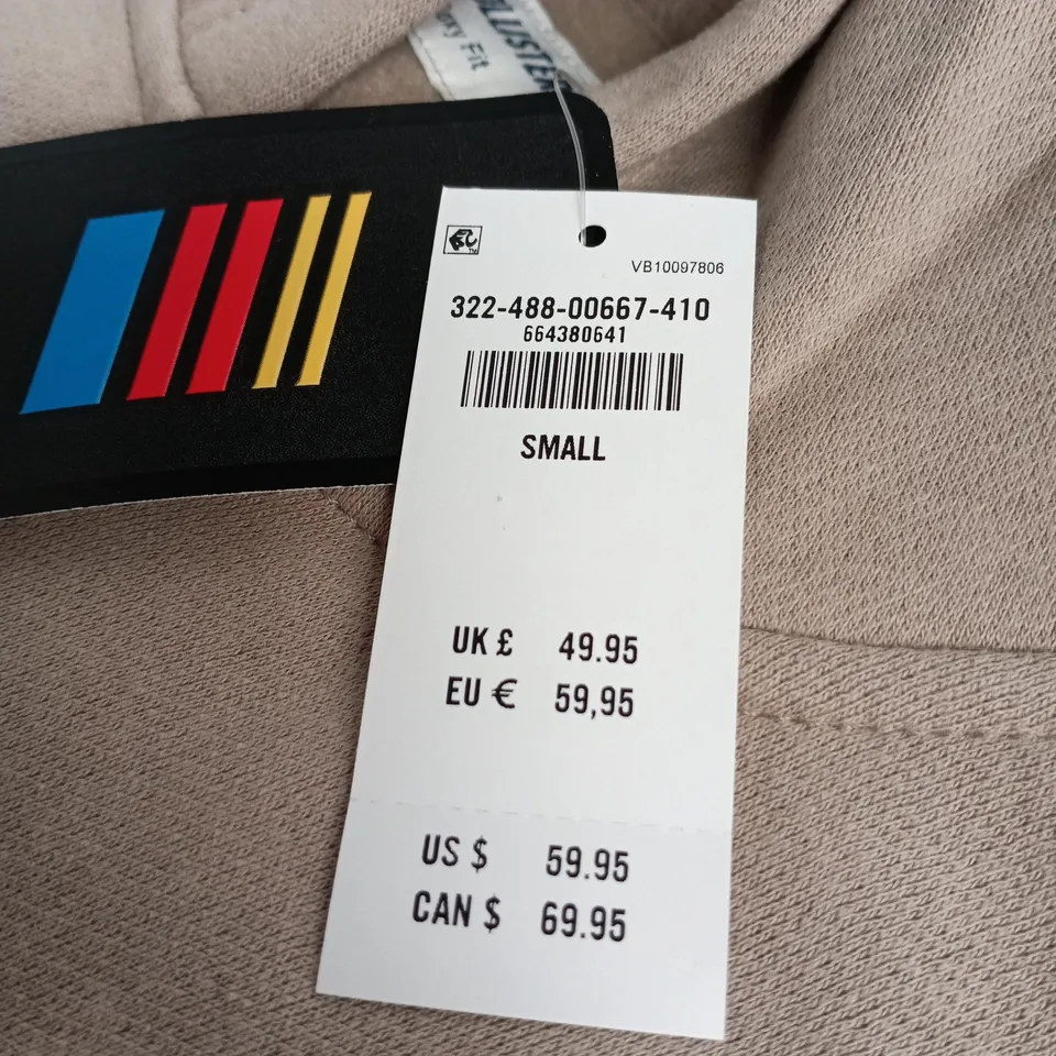 HOLLISTER NASCAR ZIP UP HOODIE SMALL