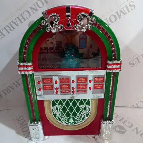 MR CHRISTMAS VINTAGE MUSICAL JUKEBOX