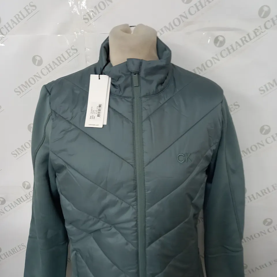 CALVIN KLEIN GOLF ZIPPED JACKET SIZE 10