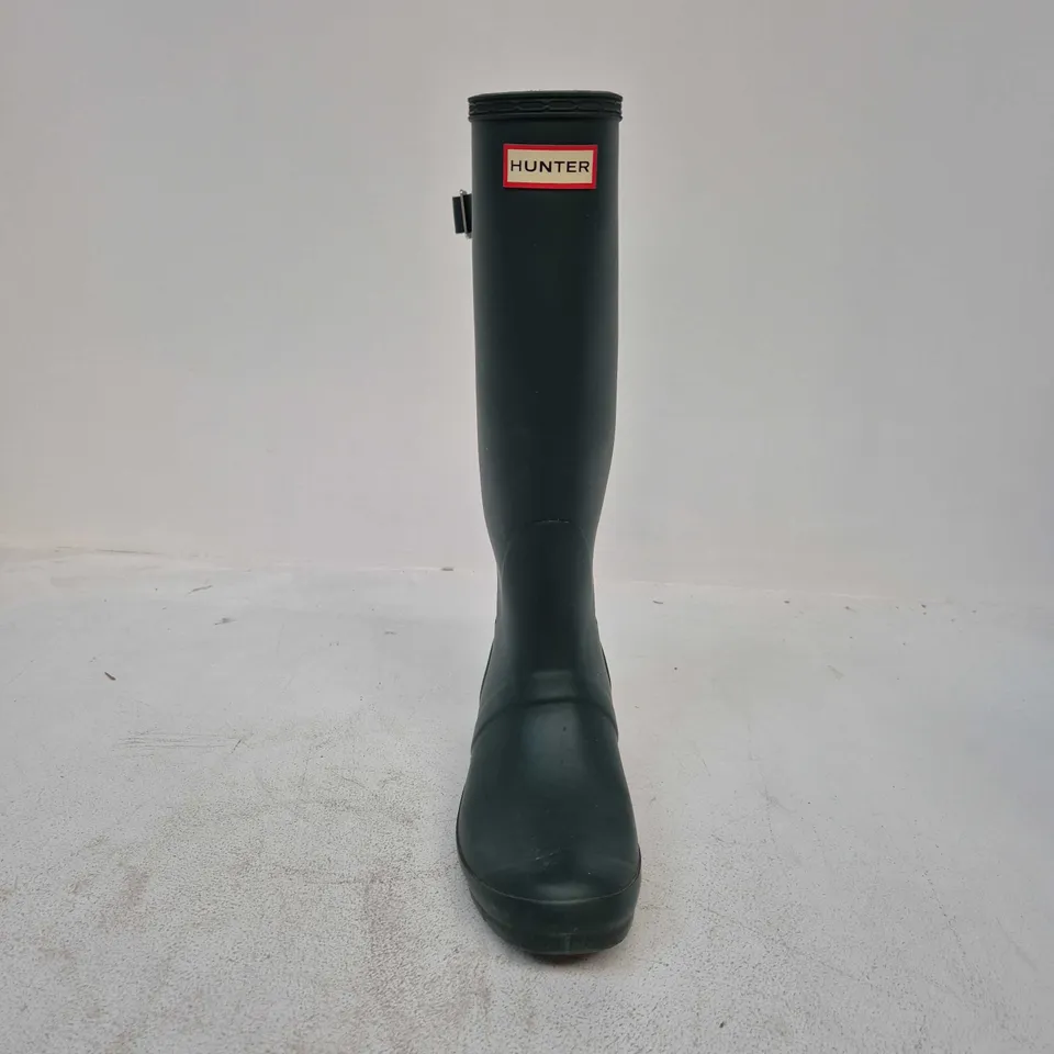 HUNTER WELLIES IN GREEN - UK 5