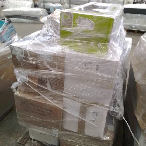 PALLET OF APPROXIMATELY 21 UNPROCESSED RAW RETURN HOUSEHOLD AND ELECTRICAL GOODS TO INCLUDE;