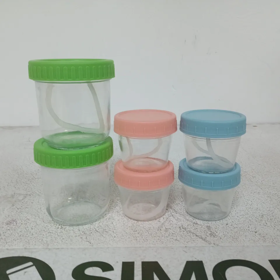 BOXED AOLSO BABY FOOD STORAGE CONTAINERS