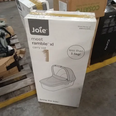 BOXED JOIE MEET RAMBLE XL CARRY COT