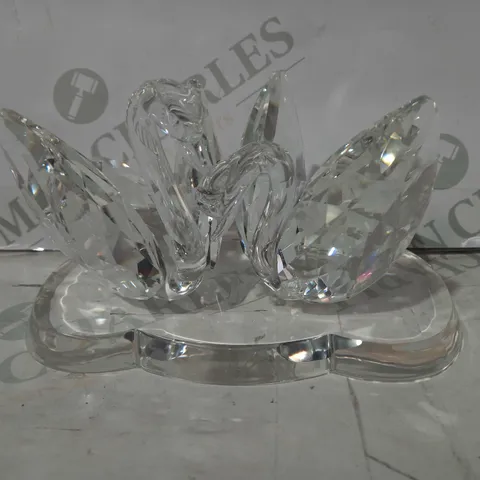 JULIEN MACDONALD CRYSTAL SWAN PAIR