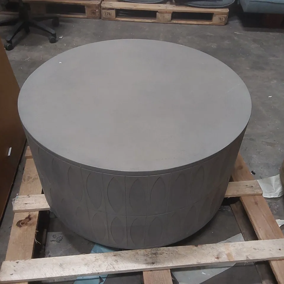 DESIGNER GREY COFFEE TABLE