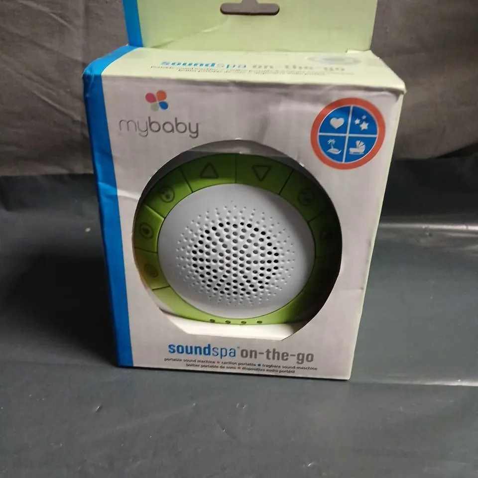 MYBABY SOUNDSPA ON-THE-GO PORTABLE BABY SOUND SPA
