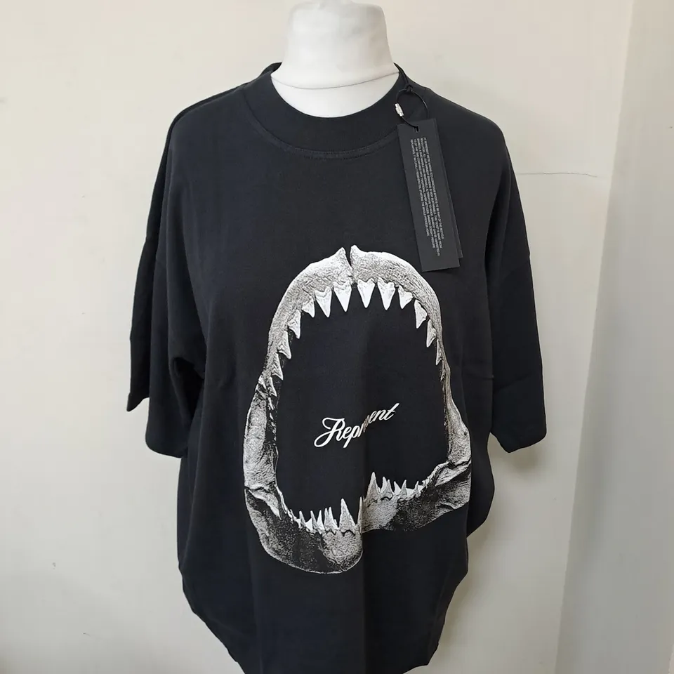 REPRESENT SHARK JAWS T-SHIRT SIZE M