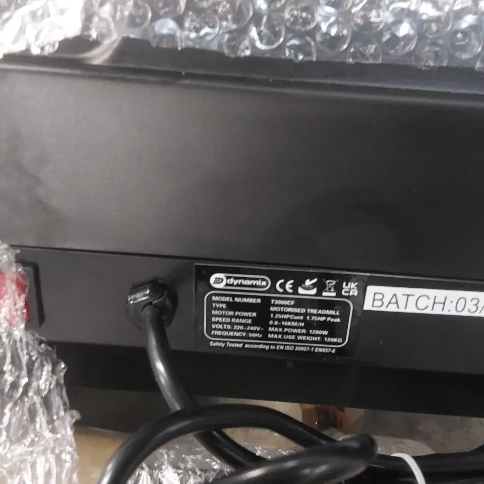 DYNAMIX T3000CF MOTORISED TREADMILL