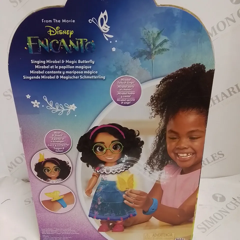 DISNEY'S ENCANTO SINGING MIRABEL AND MAGIC BUTTERFLY  RRP £39.99