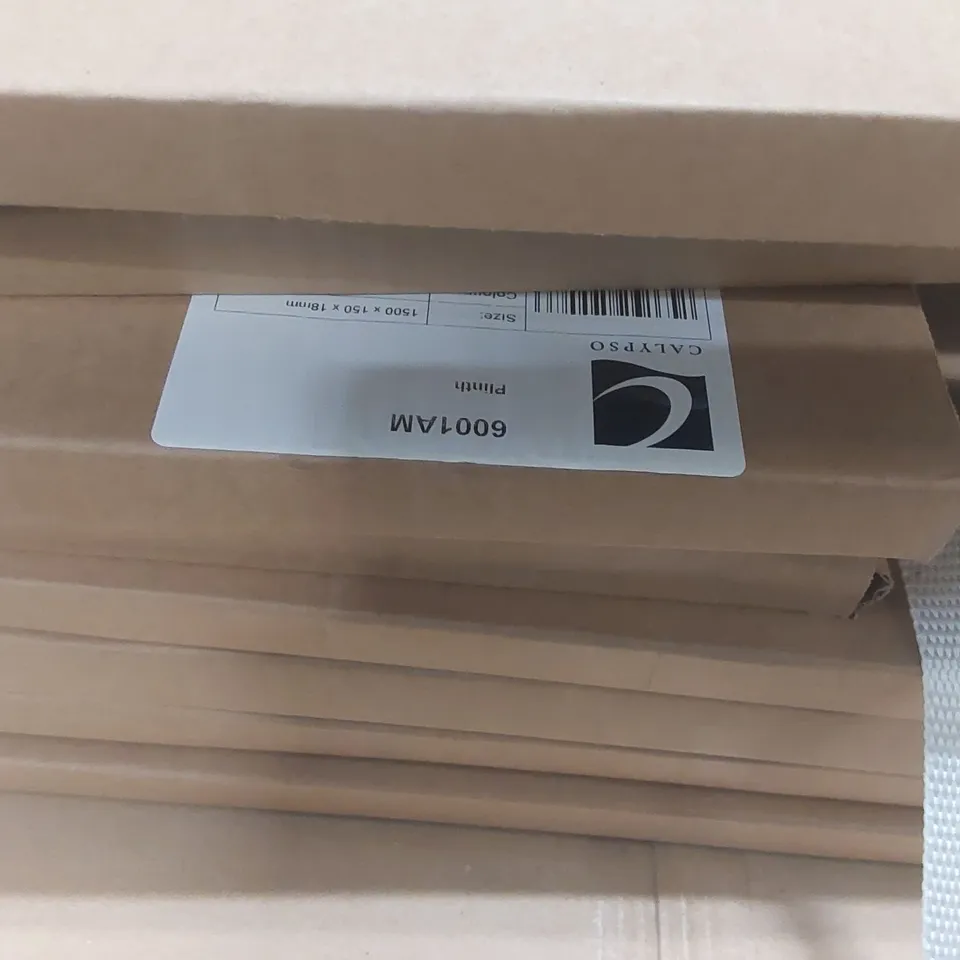 PALLET CONTAINING A LARGE QUANTITY OF ASSORTED BATHROOM FURNITURE PANELS INCLUDING: CALYPSO PLINTH PANELS