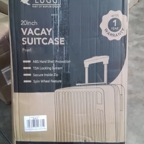 BOXED LUGG VACAY SUITCASE
