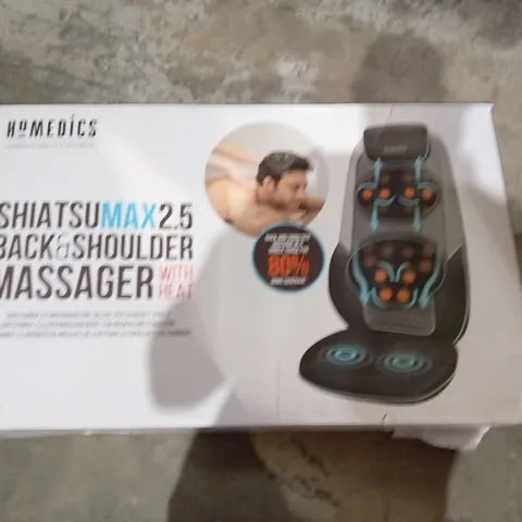 BRAND NEW BOXED HOMEDICS SHIATSUMAX 2.0 MASSAGE CHAIR CBS-2170-GB