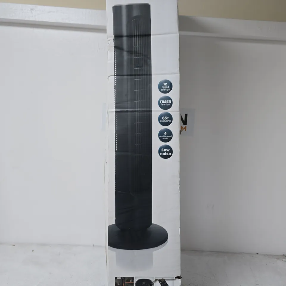 PRINCESS DC TOWER FAN – BOXED
