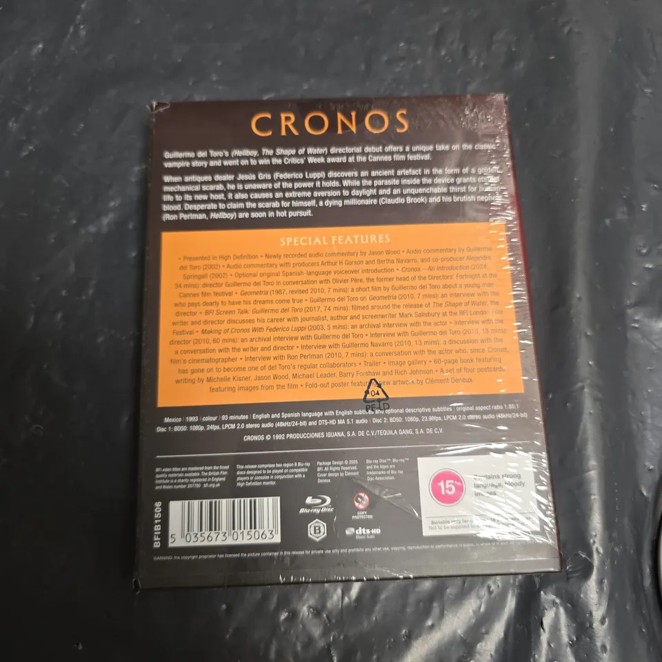CRONOS – A FILM BY GUILLERMO DEL TORO (BFI BLU-RAY)