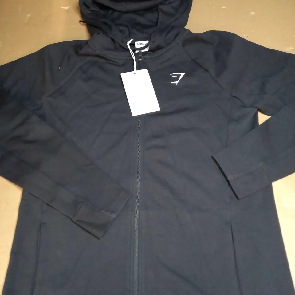 GYMSHARK ZIPPED JACKET SIZE L