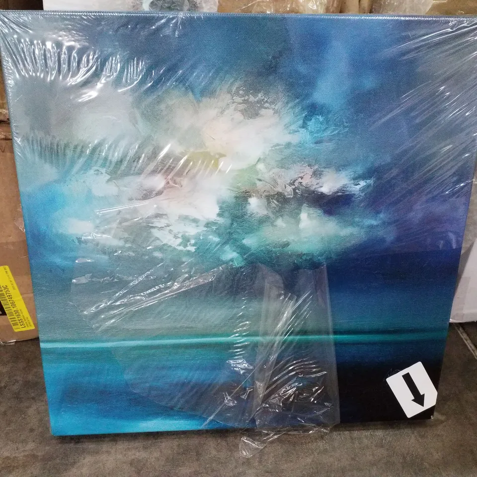 BOXED ISLE OF SKYE - WRAPPED CANVAS PAINTING 