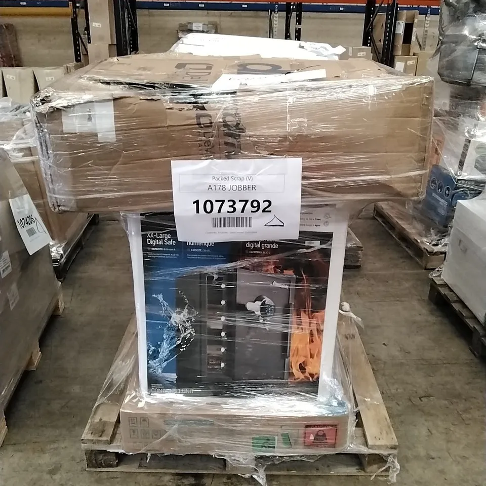 PALLET OF APPROXIMATELY 5 UNPROCESSED RAW RETURN HOUSEHOLD AND ELECTRICAL GOODS TO INCLUDE;
