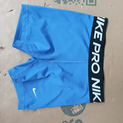 NIKE PRO BOXER BRIEFS IN BLUE SIZE LARGE