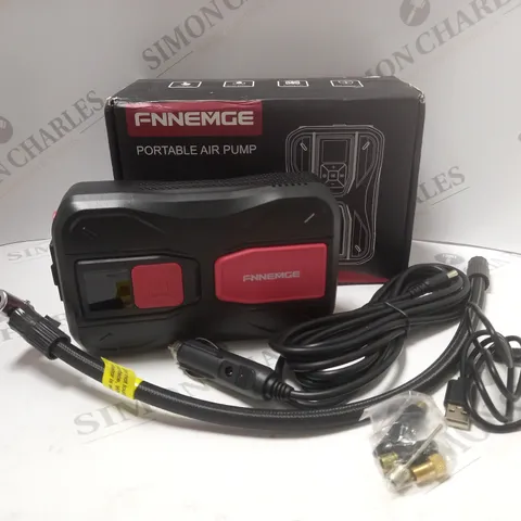 BOXED FNNEMGE PORTABLE AIR PUMP