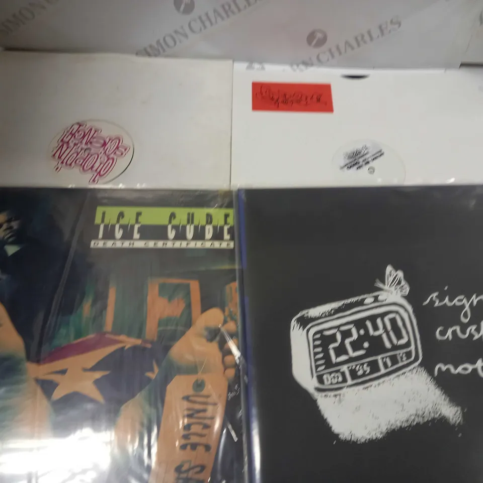 LOT OF 10 ASSORTED VINYL RECORDS TO INCLUDE RALFI PAGAN, OWL JOHN AND ICE CUBE