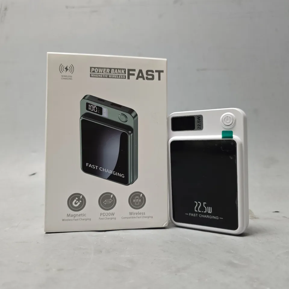 BOXED UNBRANDED POWER BANK FAST WIRELESS 