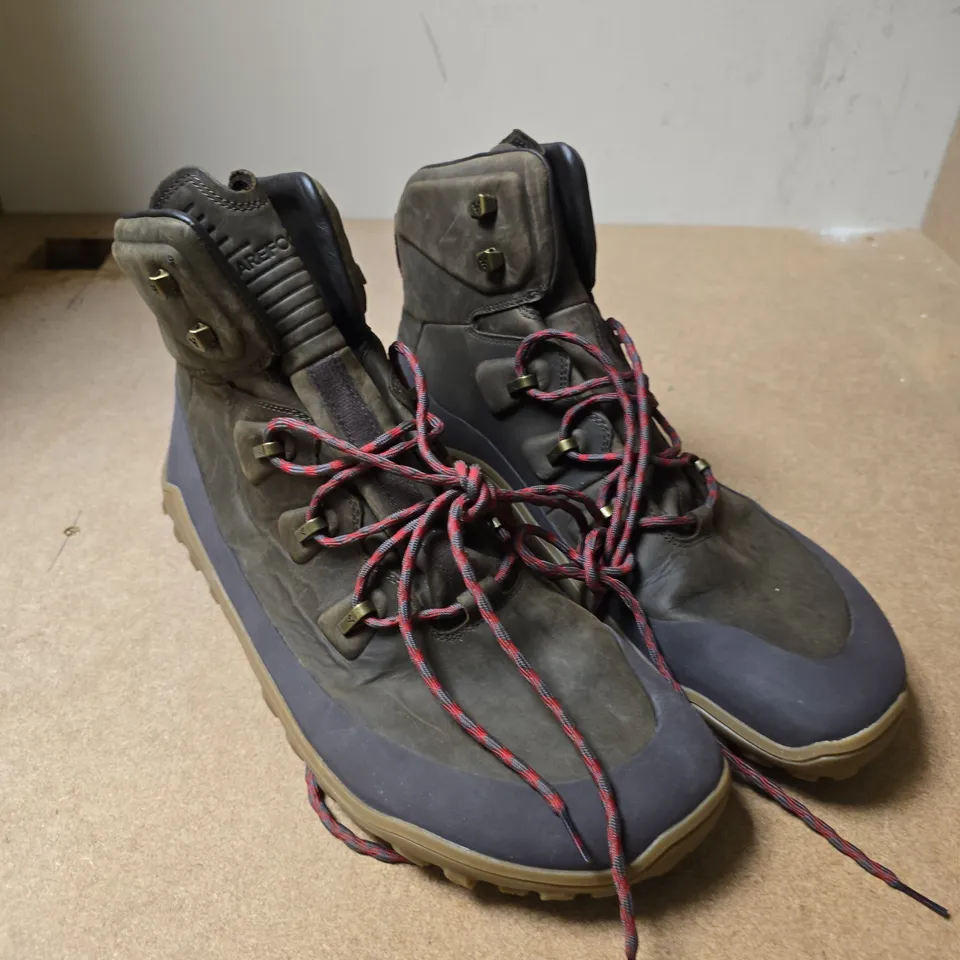 PAIR OF VIVOBAREFOOT HIKING BOOTS – 12
