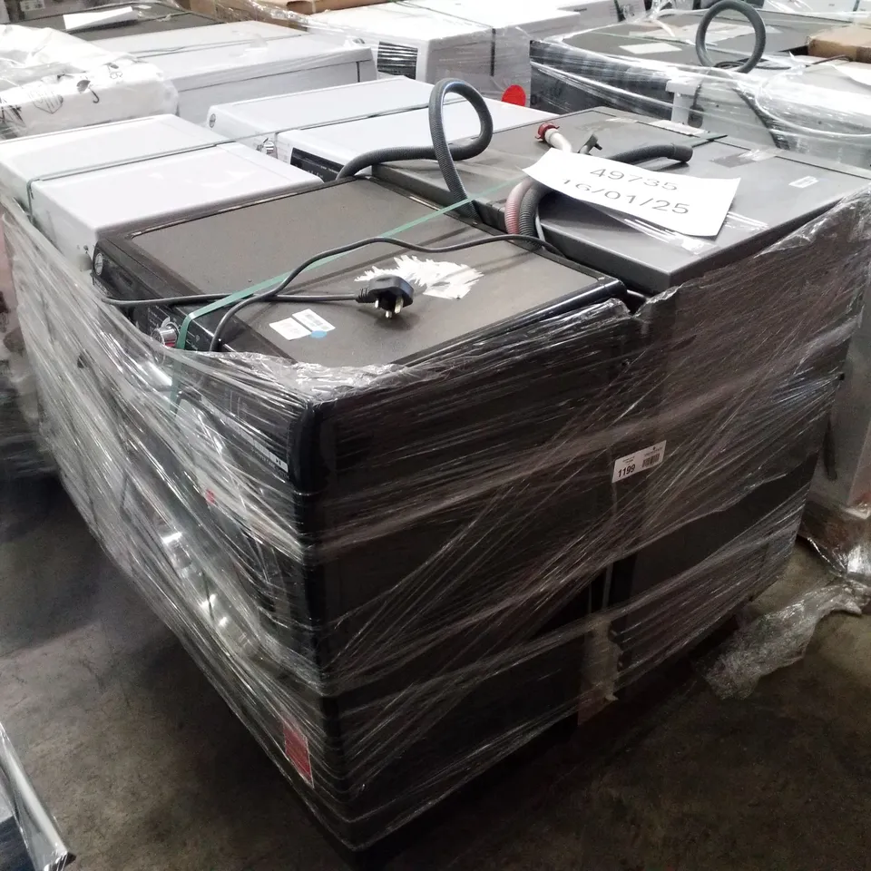 PALLET OF APPROXIMATELY 4 UNPROCESSED RAW RETURN WHITE GOODS TO INCLUDE;