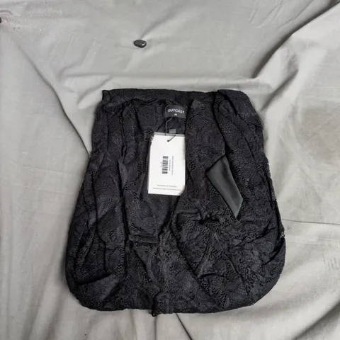 OUTCAST MARIEL MAXI DRESS – BLACK, UK SIZE M