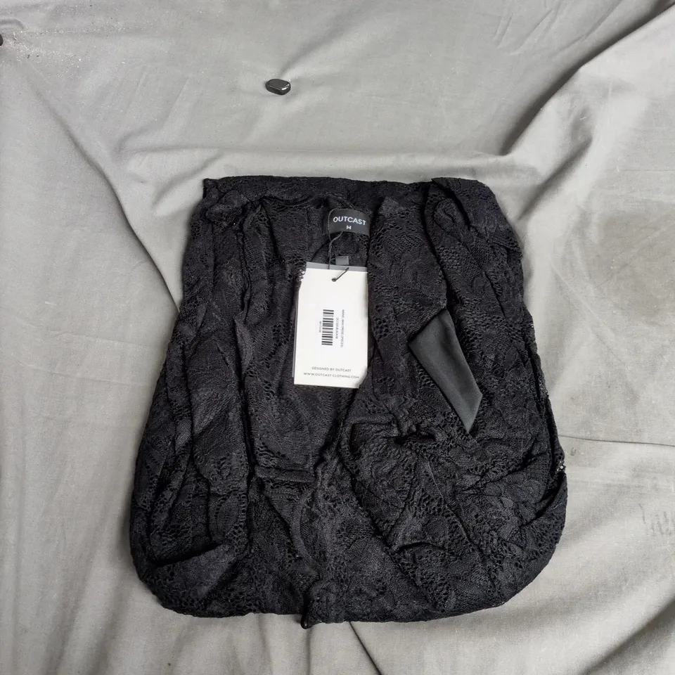 OUTCAST MARIEL MAXI DRESS – BLACK, UK SIZE M