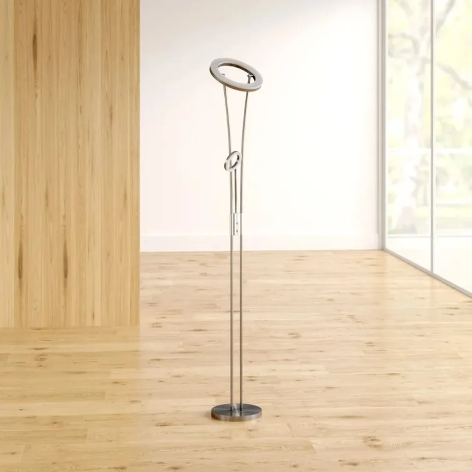 BOXED ESTER 180CM LED UPLIGHTER FLOOR LAMP