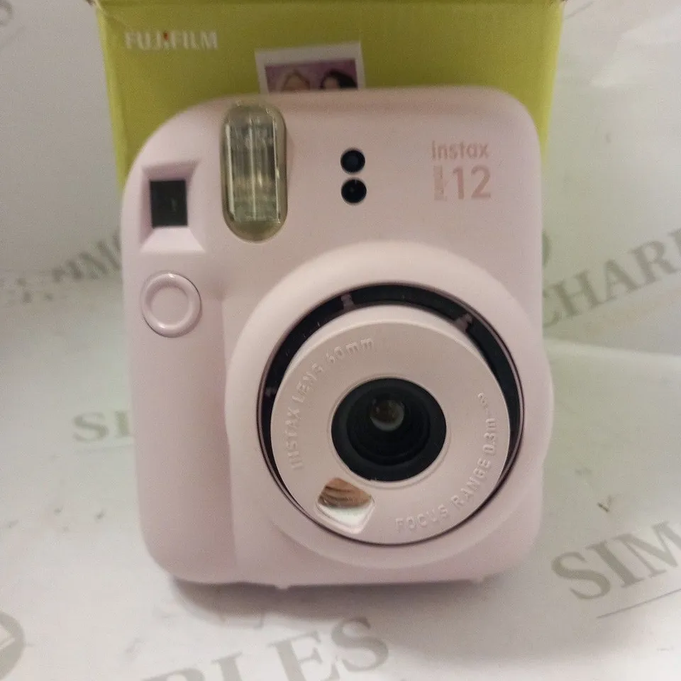 BOXED FUJIFILM INSTAX MINI 12 INSTANT CAMERA