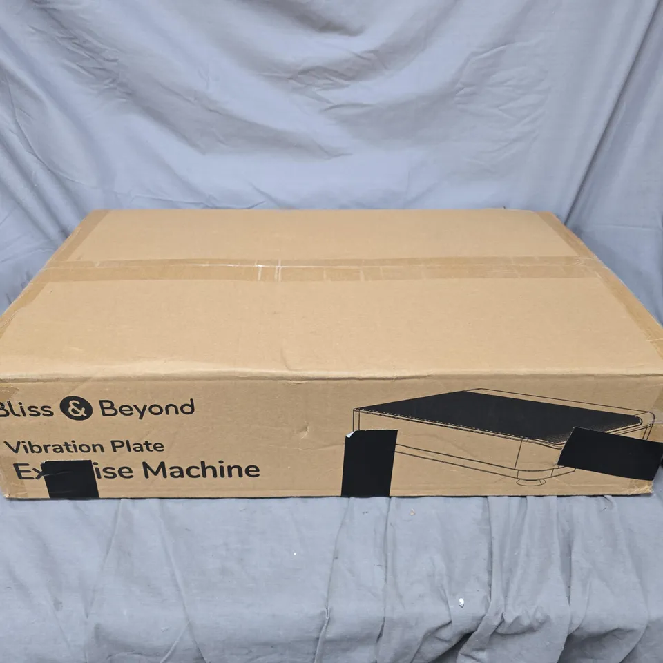 BOXED BLISS & BEYOND VIBRATION PLATE EXERCISE MACHINE