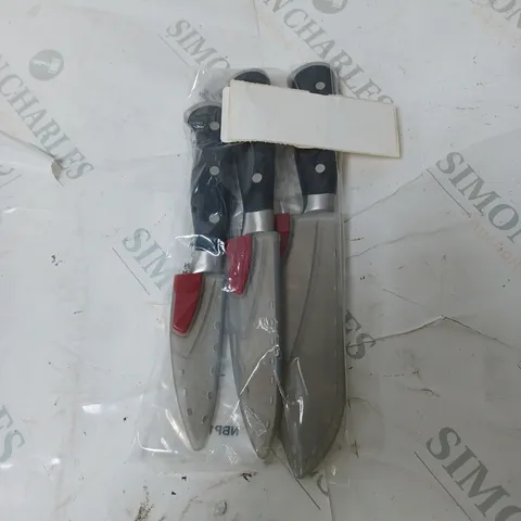 SABATIER SET OF 3 ESSENTIAL EDGEKEEPER KNIFES