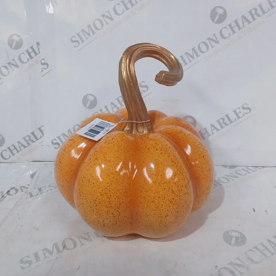 BOXED UNBRANDED DECORATIVE PUMPKIN ORNAMENT