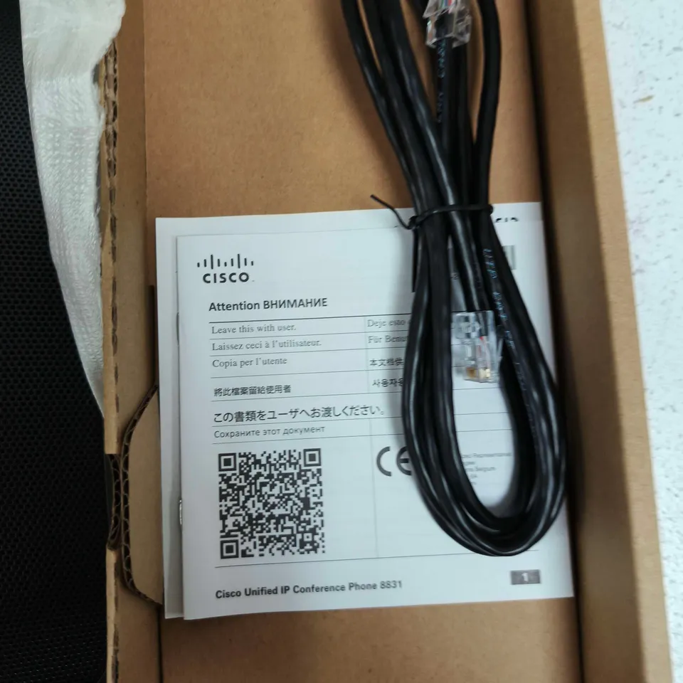CISCO UNIFIED IP CONFERENCE PHONE 8831