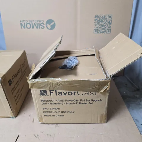 FLAVORCAST FULL SET UPGRADE COOKWARE – INDUCTION COMPATIBLE, 24 CM MASTER SET (SKU 3348006)