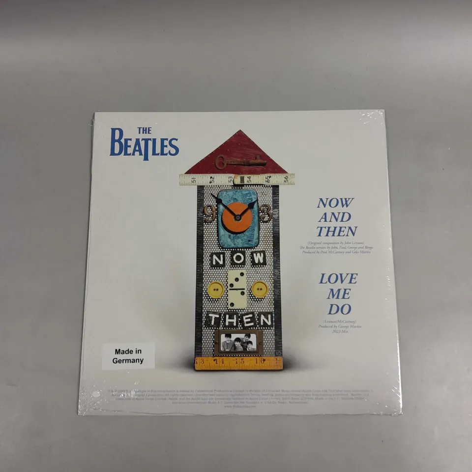 SEALED THE BEATLES NOW & THEN VINYL