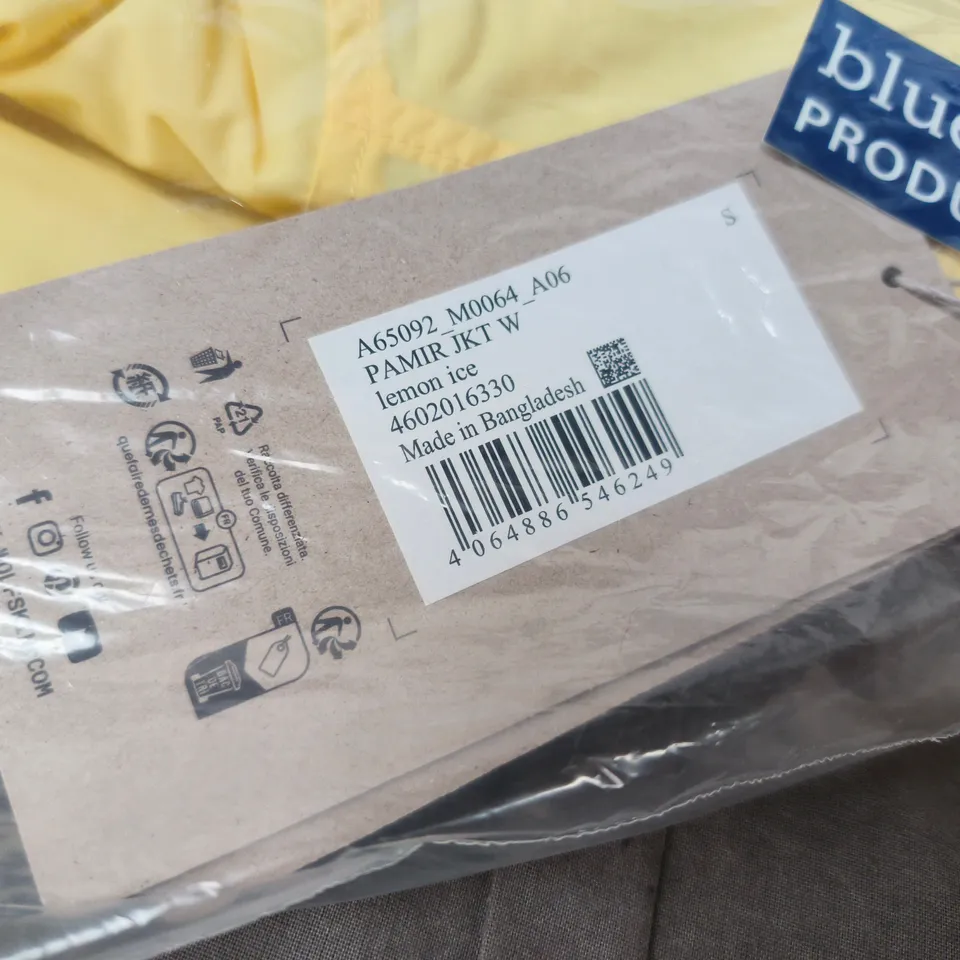 JACK WOLFSKIN PAMIR JACKET WOMEN – LEMON ICE, SIZE S