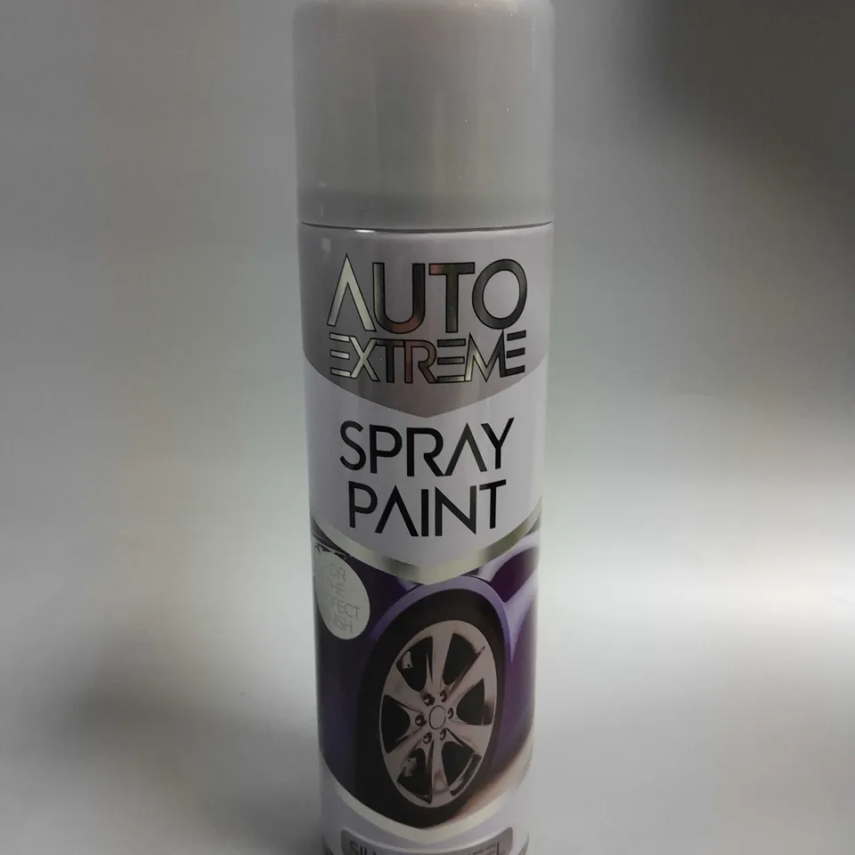 20 X AUTO EXTREME SPRAY PAINT - SILVER WHEEL 