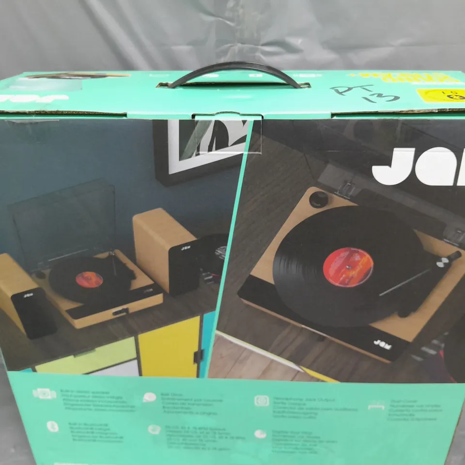 BOXED JAM BLUETOOTH SOUND STREAM+ TURNTABLE