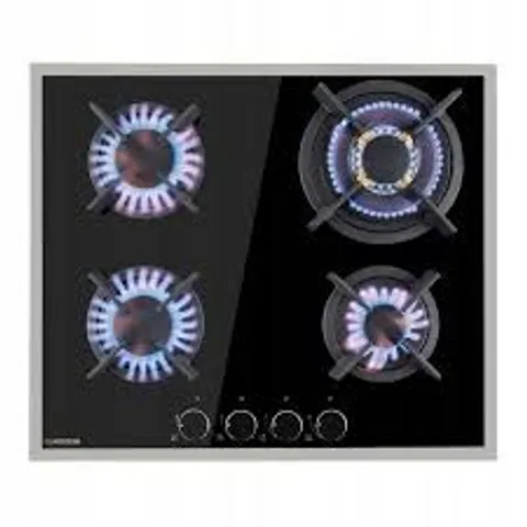BOXED KLARSTEIN GAS COOKER, 4 BURNERS GAS HOB, 8000W BUILT IN FOUR RING ELECTRIC HOB