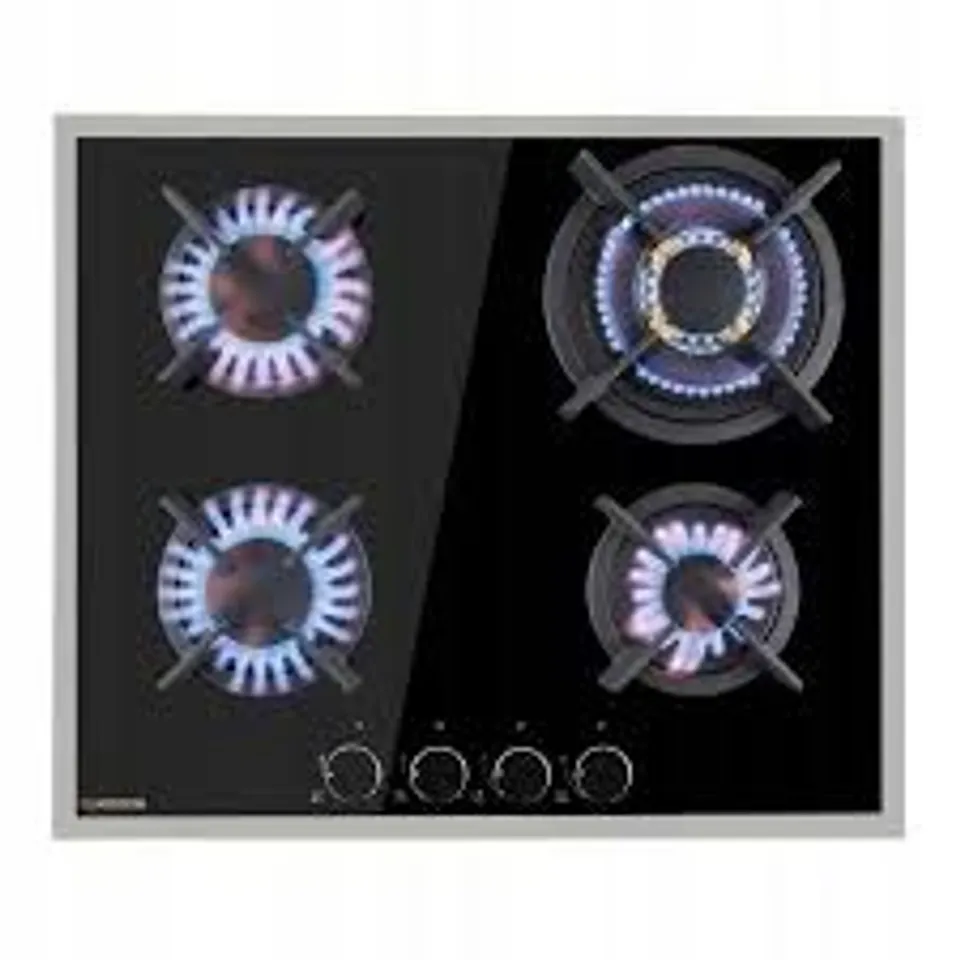 BOXED KLARSTEIN GAS COOKER, 4 BURNERS GAS HOB, 8000W BUILT IN FOUR RING ELECTRIC HOB