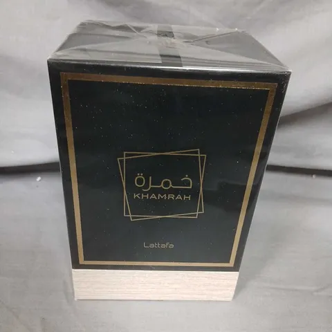 BOXED KHAMRAH LATTAFA EAU DE PARFUM 100ML