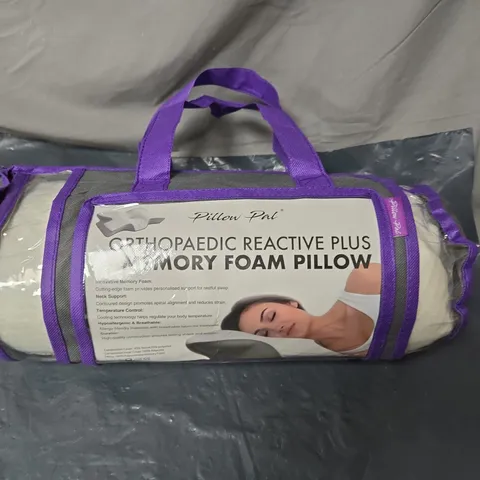 PILLOW PAL ORTHOPAEDIC REACTIVE PLUS MEMORY FOAM PILLOW